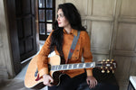 Copperpeace_Herringbone_Bass_Guitar_Strap_Signature_Copperpeace_Pick_Pocket_in_red Herringbone_Veronica