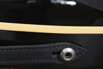 Copperpeace_Homerun_Guitar_Strap_Black_Leather_Guitar_end_pin_attachment
