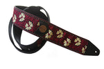 Vintage May Retro Leather Guitar Strap - Limited Edition