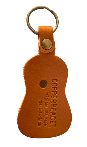 Copperpeace Guitar Keychain