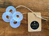 Clear Silicon Guitar Strap Blocks
